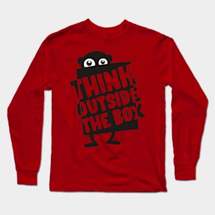 think outside the box Long Sleeve T-Shirt